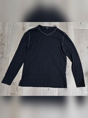 Robert Barakett cotton Montreal Long Sleeve T-Shirt size L